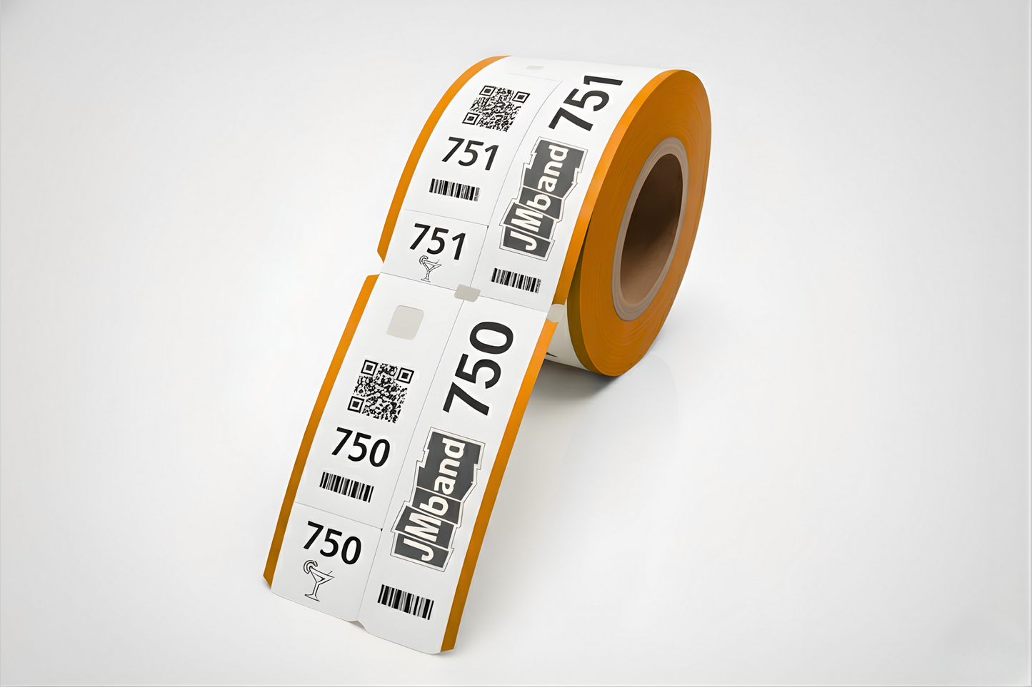 3dílné šatní štítky s potiskem