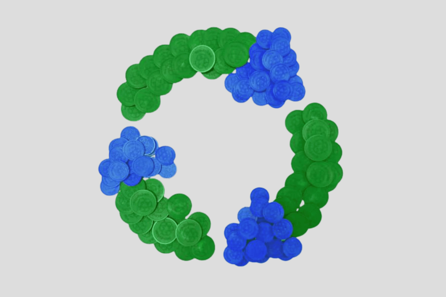 Biodegradable Plastic Tokens in Stock Tokens JM Band®