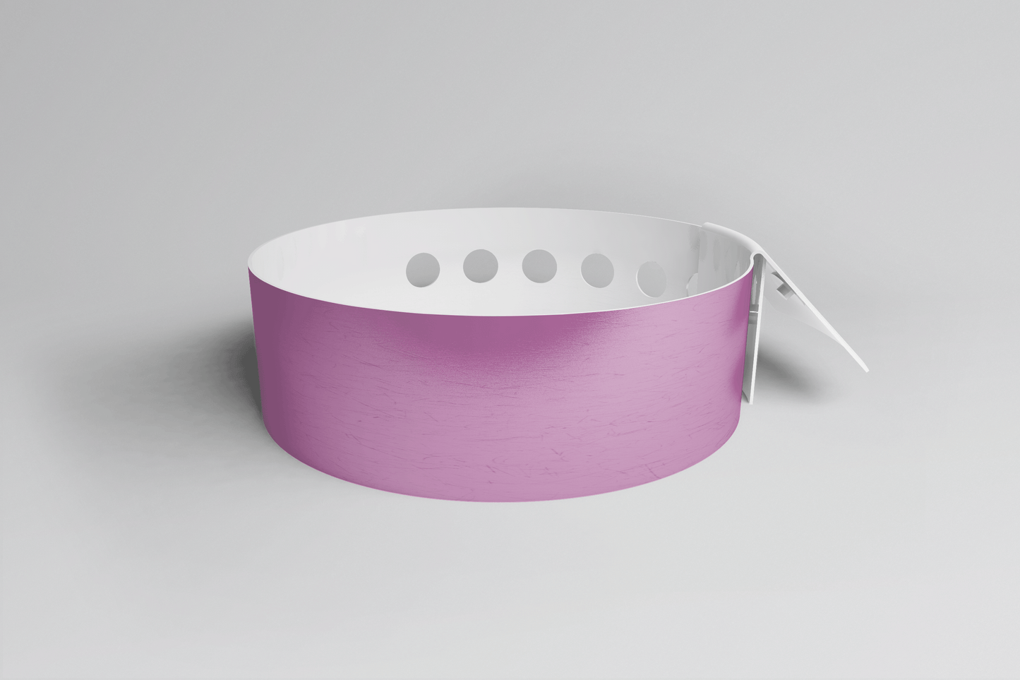 Plain L Shape - Plain Wristband Vinyl Wristbands JM Band EU 1 Purple