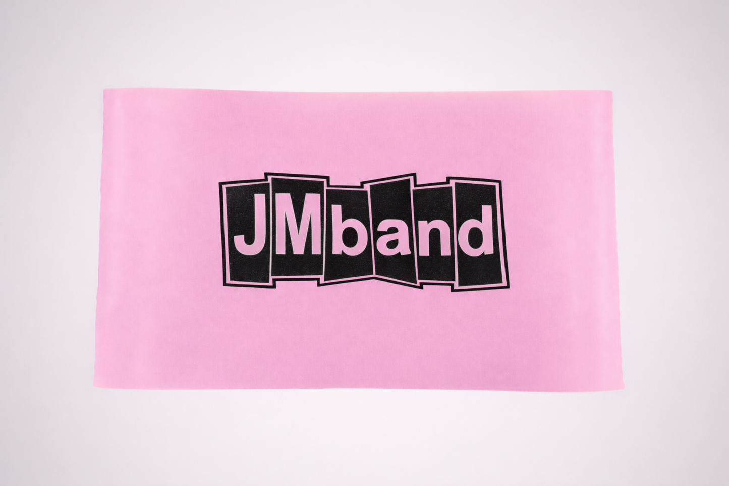 Příklad potisku černou termotransferovou fólií od JM Band®.