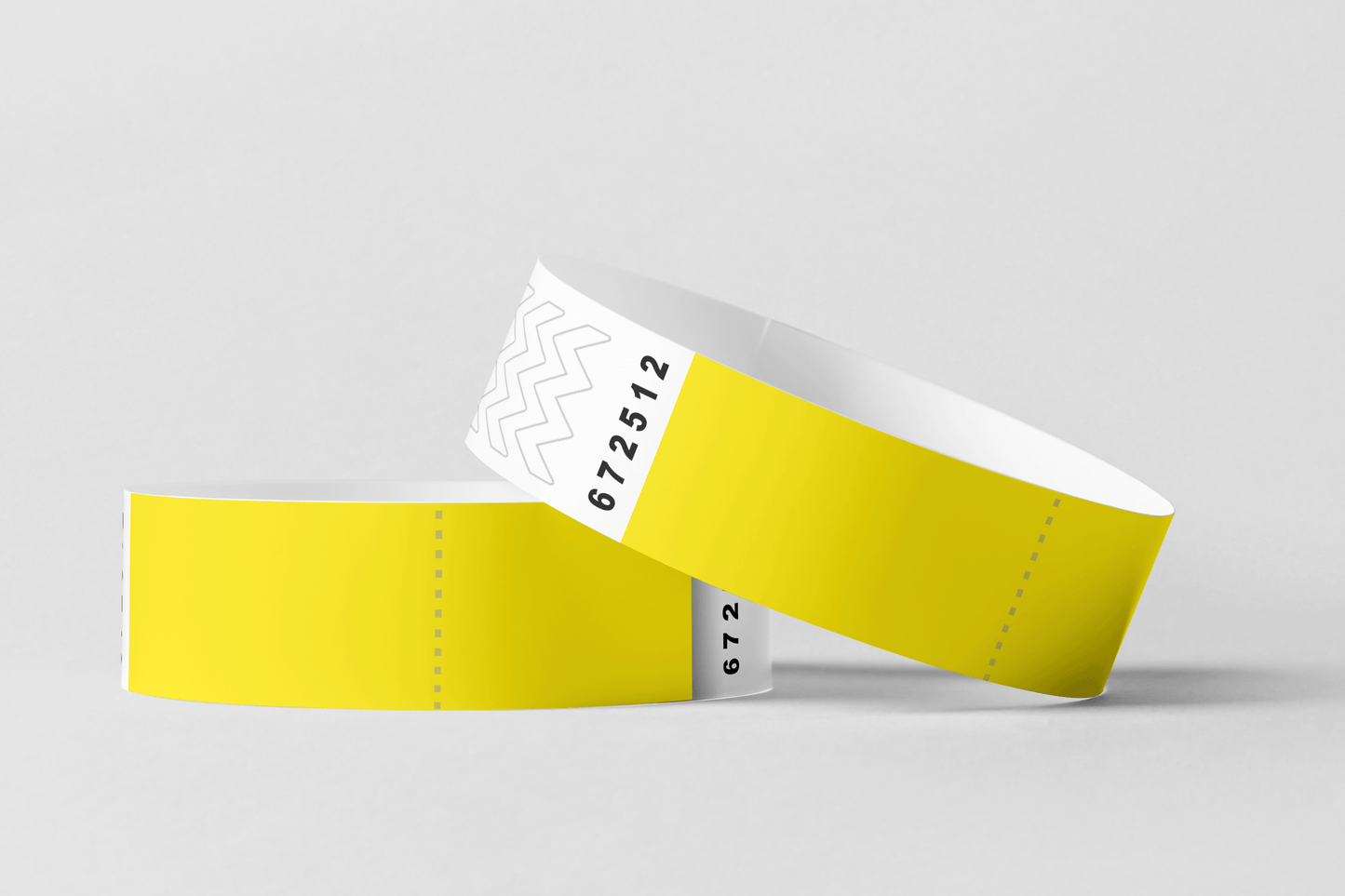 Paper Wristbands With Coupon Paper wristbands JM Band® 10 Yellow