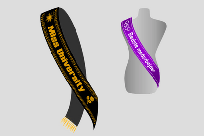 Sashes with Print - Inquiry Ribbon JM Band EU   