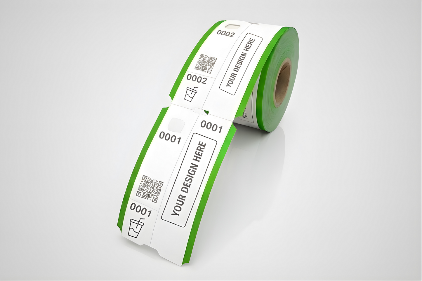 3dílné vstupenky do šatny s potiskem - Vyžádat si informace