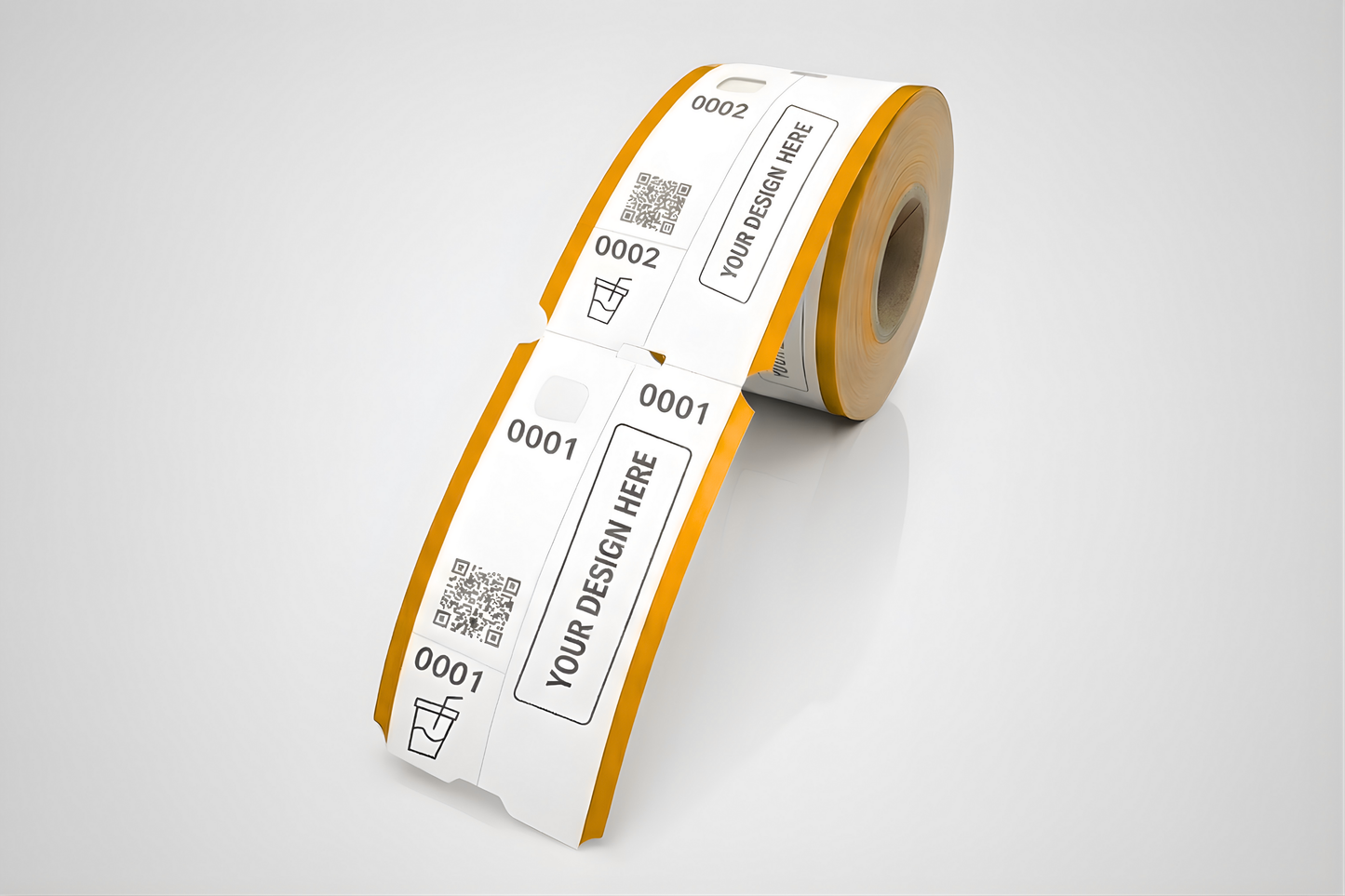 3dílné vstupenky do šatny s potiskem - Vyžádat si informace