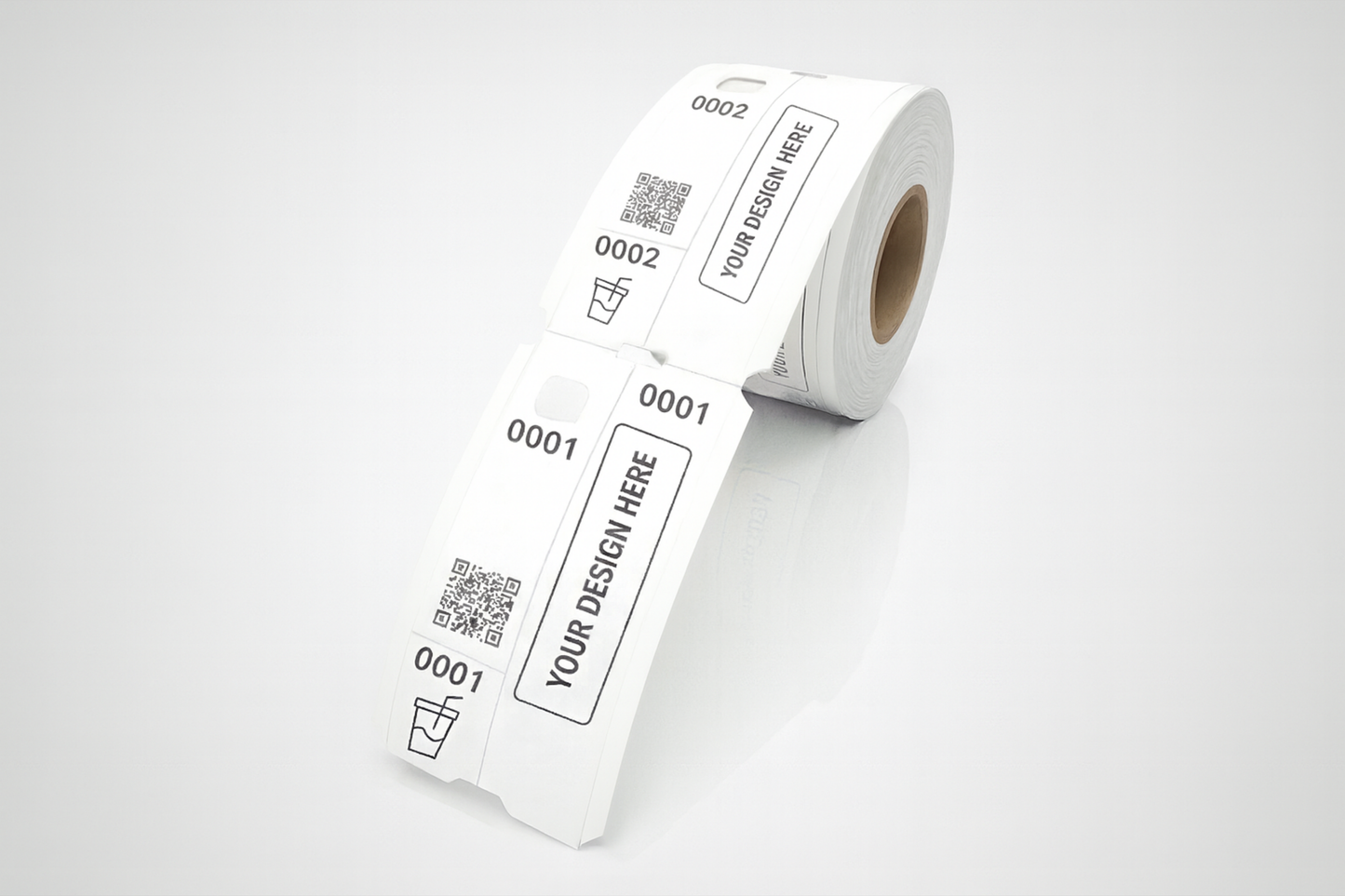 3dílné vstupenky do šatny s potiskem - Vyžádat si informace