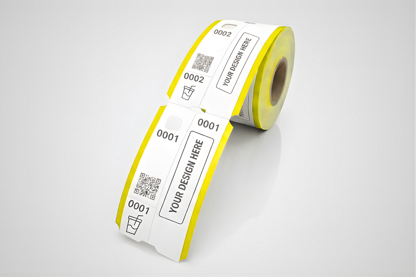 3dílné vstupenky do šatny s potiskem - Vyžádat si informace