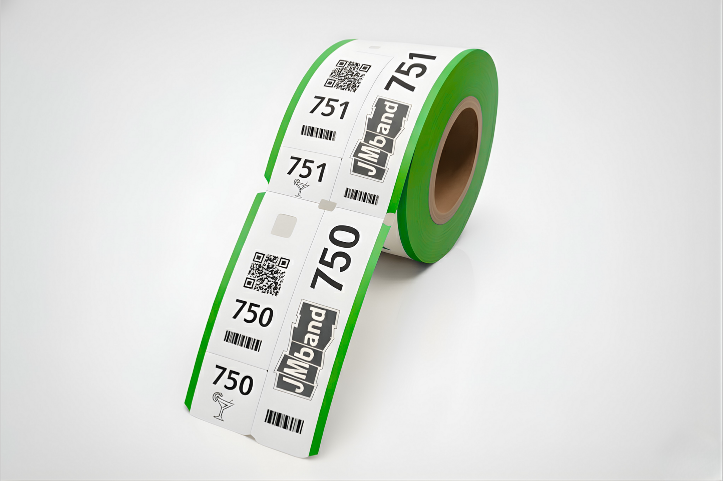 3dílné šatní štítky s potiskem