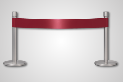 Coloured Inauguration Ribbons without Print