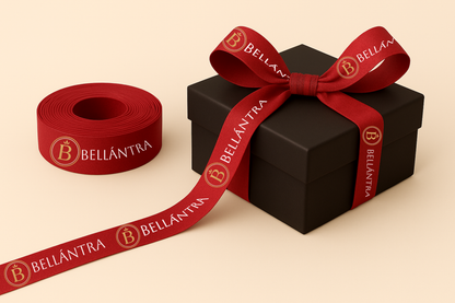 rPET Fabric Gift Ribbon with Colour Print