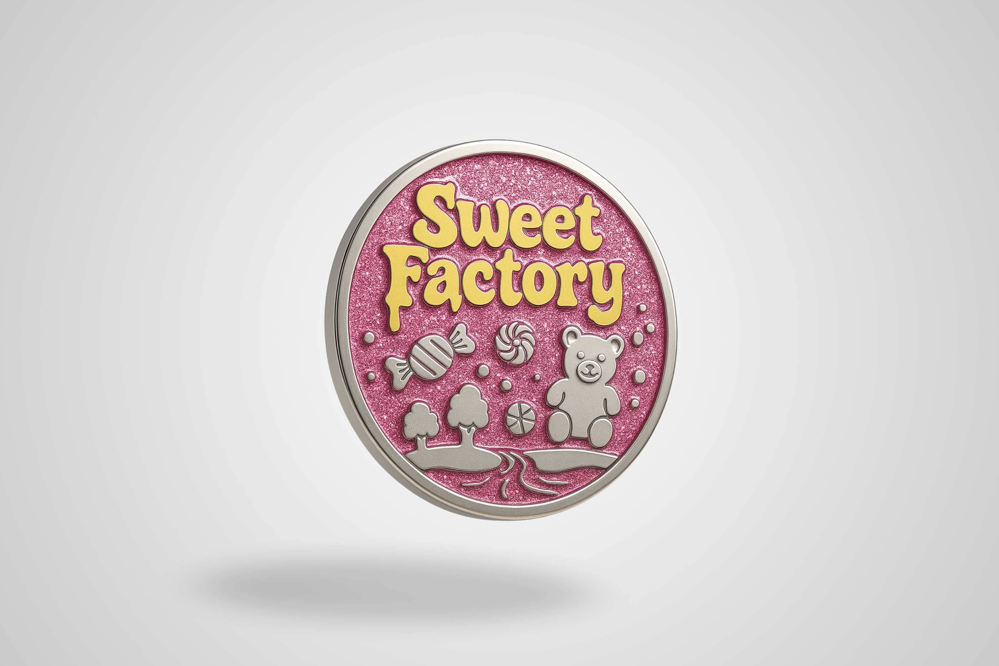 Fotografie třpytivých žetonů od JM Band®. Žetony ve vysoké kvalitě si můžete zakoupit zde.