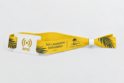 RFID bambusové náramky s potiskem