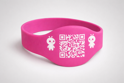 Silikonový náramek s pokročilou RFID a QR kódem od JM Band®