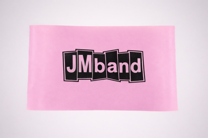 Příklad potisku černou termotransferovou fólií od JM Band®.