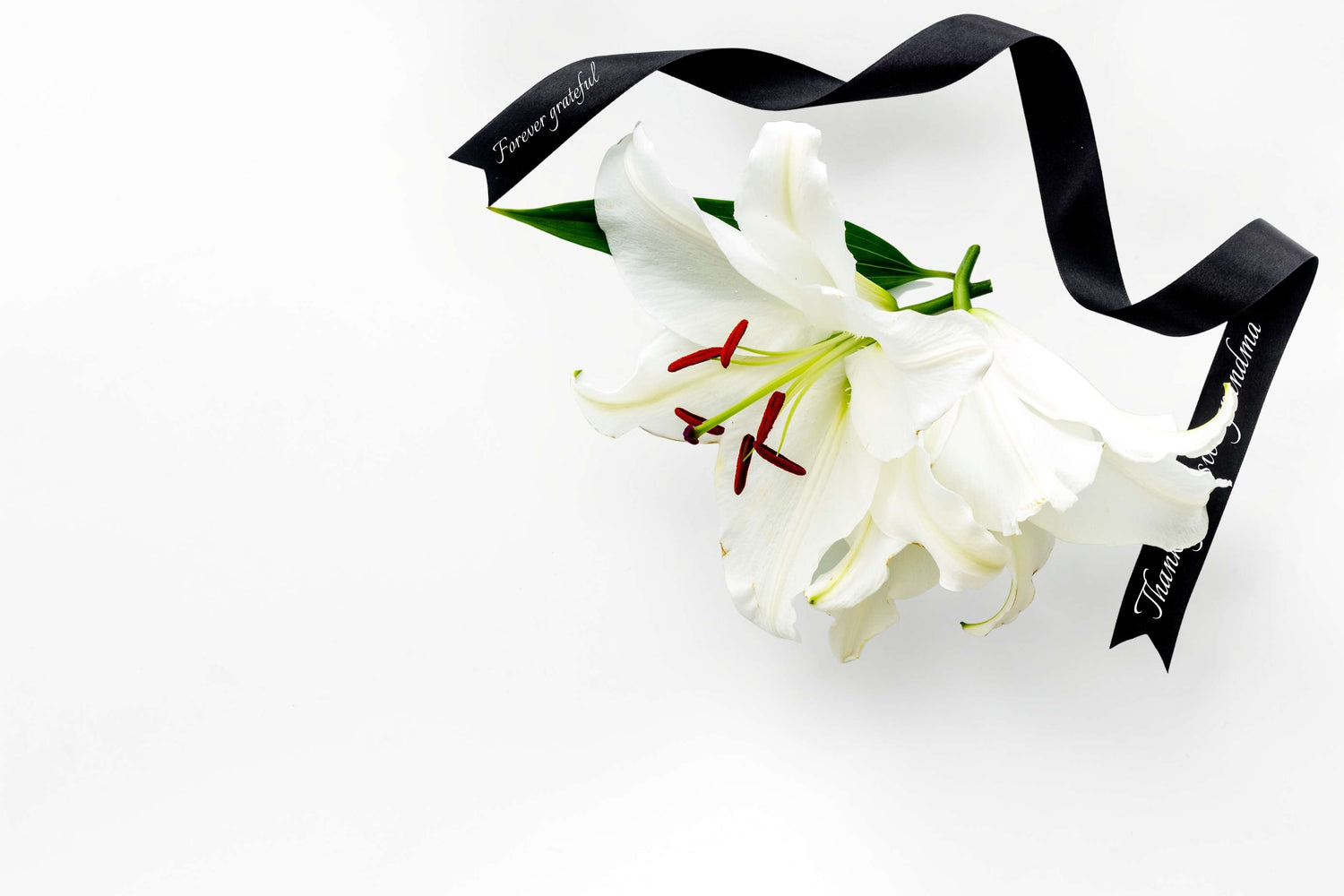 A Personal Text for a Funeral Bouquet